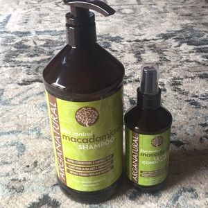 Macadamia Oil Shampoo and Leave-in Conditioner!